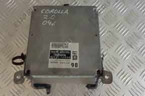БЛОК УПРАВЛЕНИЯ ДВИГАТЕЛЕМ - COROLLA E12 04 год, 2.0 D4D