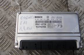 БЛОК УПРАВЛЕНИЯ   ДВИГАТЕЛЕМ corolla e12 1.4 vvti