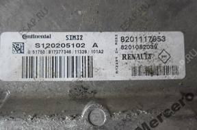 БЛОК УПРАВЛЕНИЯ ДВИГАТЕЛЕМ DACIA 8201117953 8201082039