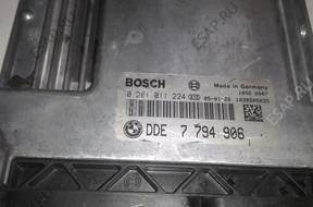 БЛОК УПРАВЛЕНИЯ   ДВИГАТЕЛЕМ DDE 7794906 BMW E60