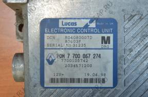 БЛОК УПРАВЛЕНИЯ ДВИГАТЕЛЕМ do Nissana Sunny 1.4 ()