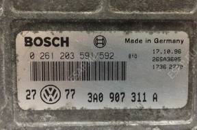 БЛОК УПРАВЛЕНИЯ ДВИГАТЕЛЕМ do VW GOLF 3 1.8