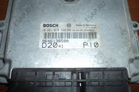 БЛОК УПРАВЛЕНИЯ ДВИГАТЕЛЕМ DUCATO 2,0HDI 02-06 0281010346