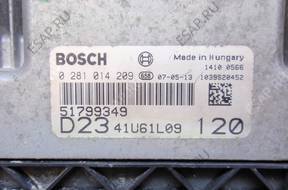 БЛОК УПРАВЛЕНИЯ   ДВИГАТЕЛЕМ DUCATO 2,3 0281014209