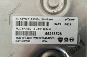 БЛОК УПРАВЛЕНИЯ ДВИГАТЕЛЕМ Ducato 2.3 55253528  MJD 8F3.BD