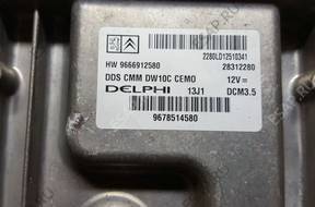 БЛОК УПРАВЛЕНИЯ ДВИГАТЕЛЕМ ECM peugeot 508 HDI DCM 3.5