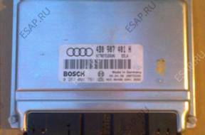 БЛОК УПРАВЛЕНИЯ ДВИГАТЕЛЕМ ecu Audi A6 C5 2.5 tdi 4B0907401H