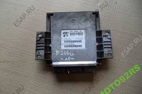 БЛОК УПРАВЛЕНИЯ ДВИГАТЕЛЕМ Ecu Peuegot 206 CC 2.0 16V