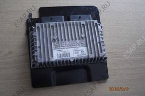 БЛОК УПРАВЛЕНИЯ ДВИГАТЕЛЕМ ECU PEUGEOT 206 SIEMENS 1.4 AUTOM
