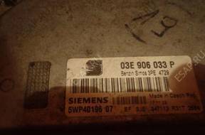 БЛОК УПРАВЛЕНИЯ ДВИГАТЕЛЕМ ECU Seat Ibiza VW Sko 03E906033P