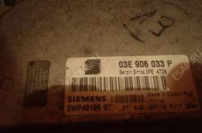 БЛОК УПРАВЛЕНИЯ ДВИГАТЕЛЕМ ECU Seat VW 03E90603 БЕЗ ИММОБИЛАЙЗЕРА