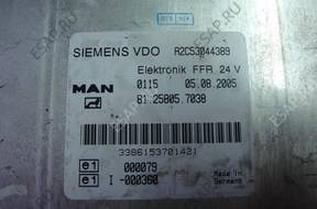БЛОК УПРАВЛЕНИЯ ДВИГАТЕЛЕМ EDC +FFR+ЗАМОК ЗАЖИГАНИЯ+КЛЮЧ MAN TGA