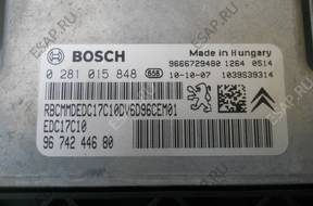 БЛОК УПРАВЛЕНИЯ ДВИГАТЕЛЕМ EDC17C10,BOSCH 0281015848
