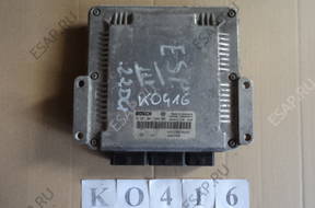 БЛОК УПРАВЛЕНИЯ ДВИГАТЕЛЕМ ESPACE III 2.2 DCI 0281001999