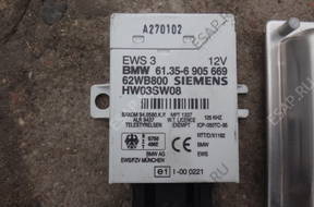 БЛОК УПРАВЛЕНИЯ   ДВИГАТЕЛЕМ EWS BMW 3 E46 318 M43