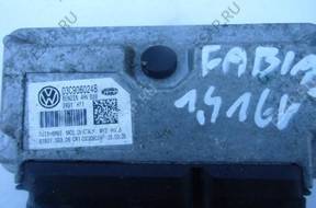 БЛОК УПРАВЛЕНИЯ ДВИГАТЕЛЕМ fabia 2 poj 1,4 16v .  .