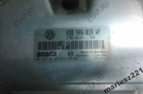БЛОК УПРАВЛЕНИЯ   ДВИГАТЕЛЕМ FABIA I 1 038906019 AF