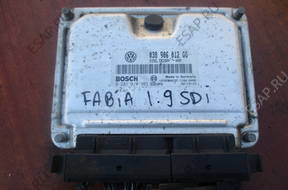 БЛОК УПРАВЛЕНИЯ   ДВИГАТЕЛЕМ Fabia I 1.9 038906012GG