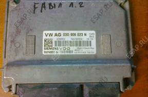 БЛОК УПРАВЛЕНИЯ ДВИГАТЕЛЕМ FABIA II 1.2  03D906023N