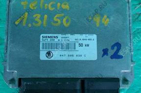 БЛОК УПРАВЛЕНИЯ ДВИГАТЕЛЕМ FELICIA I 1.3 68KM 047906030C
