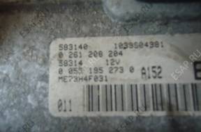 БЛОК УПРАВЛЕНИЯ ДВИГАТЕЛЕМ FIAT 1.4  1.2 16 V 0261208204