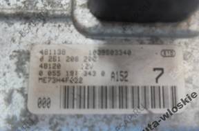 БЛОК УПРАВЛЕНИЯ ДВИГАТЕЛЕМ FIAT IDEA 1.4 16V 0261208206