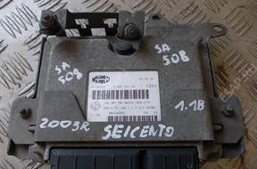 БЛОК УПРАВЛЕНИЯ ДВИГАТЕЛЕМ  FIAT SEICENTO 2003 год. F-