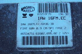 БЛОК УПРАВЛЕНИЯ ДВИГАТЕЛЕМ Fiat Seicento 900 bez imo