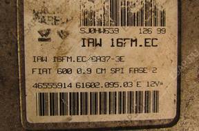 БЛОК УПРАВЛЕНИЯ  ДВИГАТЕЛЕМ  FIAT SEICENTO