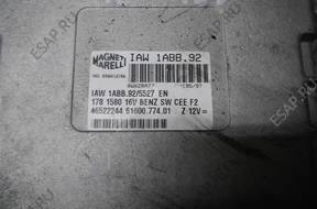 БЛОК УПРАВЛЕНИЯ ДВИГАТЕЛЕМ  FIAT SIENA 1.6 16V IAW 1ABB.92