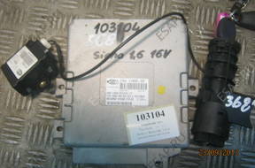 БЛОК УПРАВЛЕНИЯ ДВИГАТЕЛЕМ Fiat Siena 1.6B 96-2001 год.