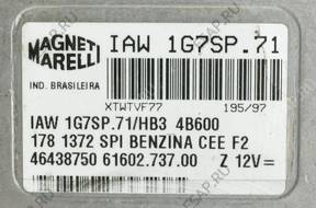 БЛОК УПРАВЛЕНИЯ   ДВИГАТЕЛЕМ FIAT SIENA IAW 1G7SP.71