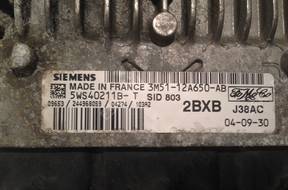 БЛОК УПРАВЛЕНИЯ ДВИГАТЕЛЕМ FOCUS CMAX 3M51-12A650-AB 2BXB