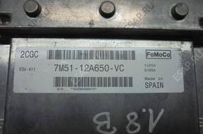 БЛОК УПРАВЛЕНИЯ ДВИГАТЕЛЕМ FOCUS II 1.8 16V 7M51-12A650-VC