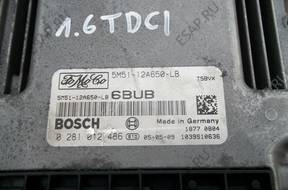 БЛОК УПРАВЛЕНИЯ ДВИГАТЕЛЕМ  FOCUS MK2, C-MAX 1.6 TDCI