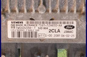 БЛОК УПРАВЛЕНИЯ ДВИГАТЕЛЕМ FORD FIESTA 1.4 5WS40433A-T 2CLA