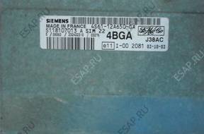 БЛОК УПРАВЛЕНИЯ ДВИГАТЕЛЕМ ford fiesta БЕНЗИН 4S61-12A650-GA