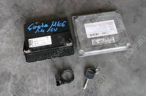БЛОК УПРАВЛЕНИЯ   ДВИГАТЕЛЕМ FORD FIESTA MK6 1.4 16V