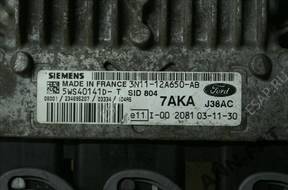 БЛОК УПРАВЛЕНИЯ ДВИГАТЕЛЕМ FORD FIESTA MK6 1.4 TDCI 7AKA