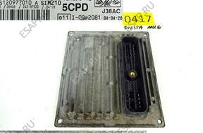БЛОК УПРАВЛЕНИЯ ДВИГАТЕЛЕМ FORD FIESTA MK6 5CPD SIM210