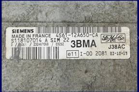 БЛОК УПРАВЛЕНИЯ ДВИГАТЕЛЕМ FORD FIESTA MK6 S118107014A 3BMA