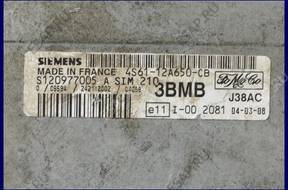 БЛОК УПРАВЛЕНИЯ ДВИГАТЕЛЕМ FORD FIESTA MK6 S120977005A 3BMB