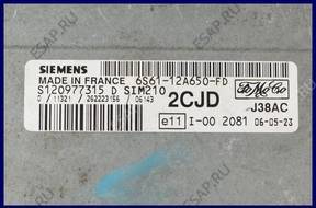 БЛОК УПРАВЛЕНИЯ ДВИГАТЕЛЕМ FORD FIESTA MK6 S120977315D 2CJD