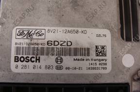 БЛОК УПРАВЛЕНИЯ ДВИГАТЕЛЕМ Ford Fiesta MK7 1.6 TDCI