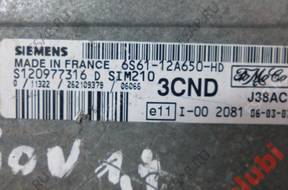 БЛОК УПРАВЛЕНИЯ ДВИГАТЕЛЕМ FORD S120977316 D FUSION 1.4