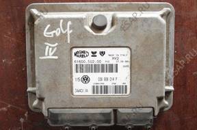 БЛОК УПРАВЛЕНИЯ ДВИГАТЕЛЕМ golf 4 1.4 16 v 75koni  akq