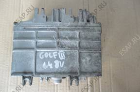 БЛОК УПРАВЛЕНИЯ   ДВИГАТЕЛЕМ GOLF III 1.4 91-1997 год.