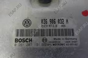 БЛОК УПРАВЛЕНИЯ ДВИГАТЕЛЕМ GOLF IV LEON 1.4 BCA 036906032H