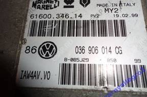 БЛОК УПРАВЛЕНИЯ ДВИГАТЕЛЕМ golf octavia 1,4 16V 036906014CG