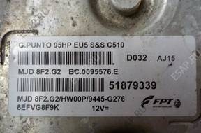 БЛОК УПРАВЛЕНИЯ ДВИГАТЕЛЕМ GP EVO 1.3 MULTIJET JTD 51879339